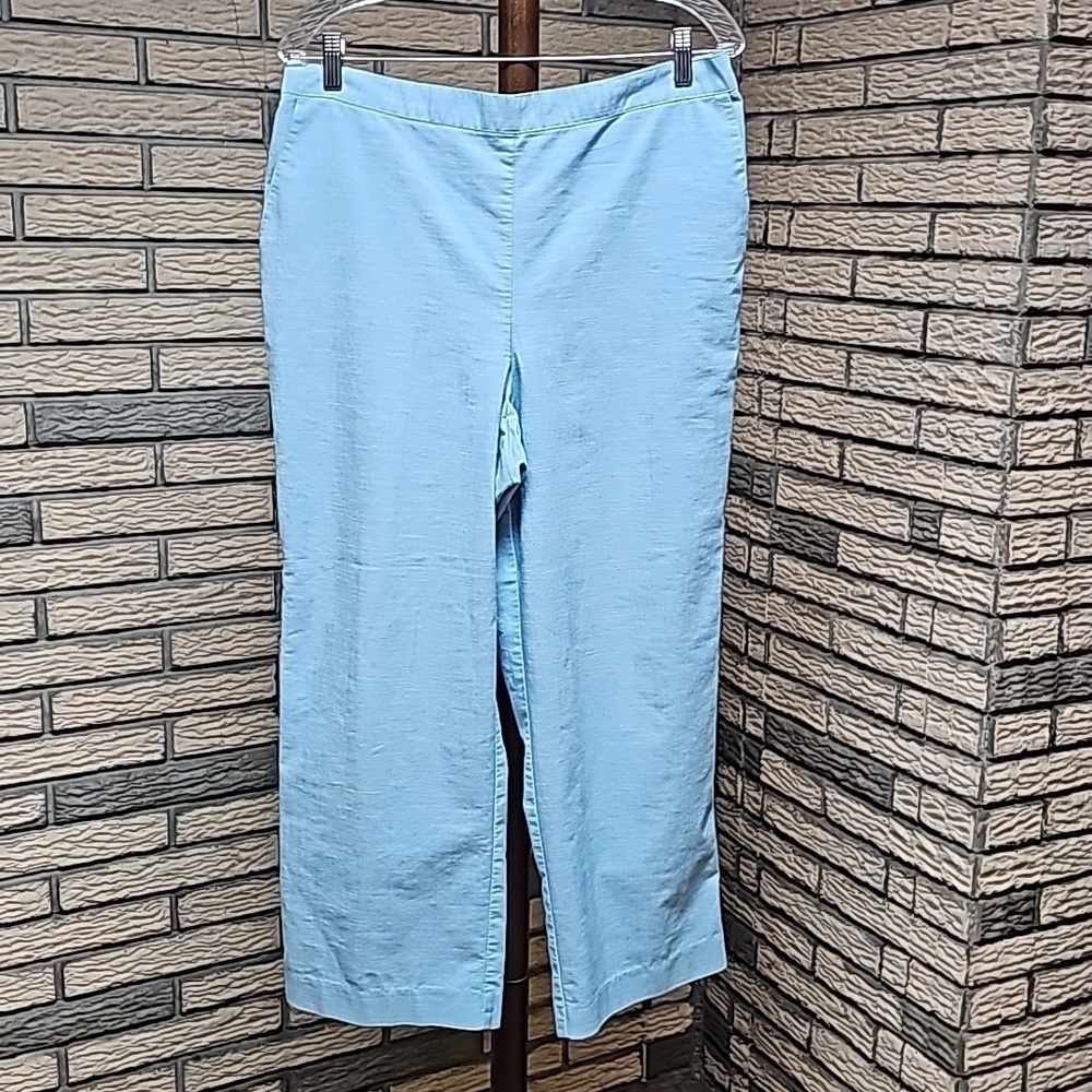 ALFRED DUNNER Pull On Pants/Cropped Pant. Sz 18P